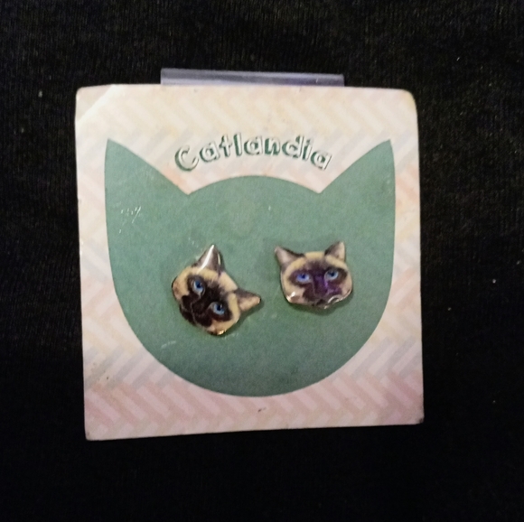 Cat Earrings! Patches! Skull Accessories! Sticker! A Partridge in a POSH TREE π - Picture 9 of 16
